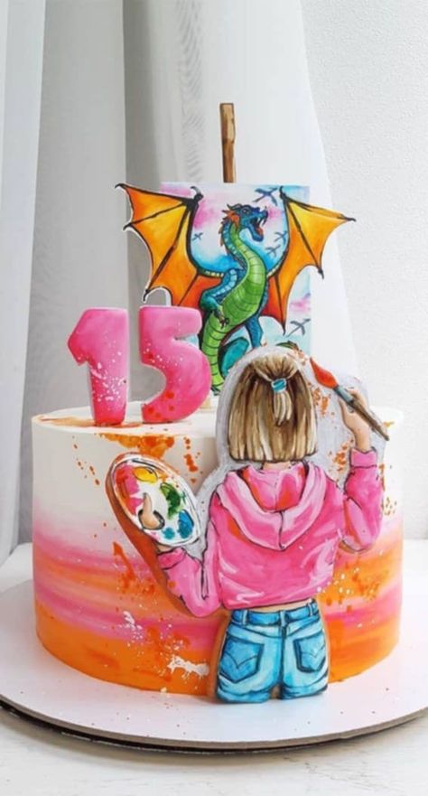 Girls 15th Birthday Cake, Cake Ideas For 15th Birthday Girl, Cakes For 15th Birthday Girl, Cake For 15th Birthday Girl, 15th Birthday Cake Ideas Girl, Birthday Cake 8th Girl, Birthday Cake 15th Girl, 15th Birthday Cake Ideas, Cake Ideas For Women Birthday