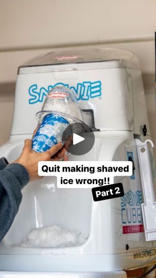 14K views · 223 reactions | The second biggest mistake is the cup placement. Scoot the cup back and allow space for the snow to come out!   The Cube Pro Ice Shaver is available at www.snowie.com   #snowie #shavedice #snowieshavedice #snowcone #saltlakecity #utah #slcfood #slcbusiness #saltlakecityfoodies #slcfood #usamade #businessopportunity #innovation #snowconemachine #iceshaver #foodtruck #icecream #ice #summer24 #cubepro #slceats #enterprenuership | Snowie Shaved Ice Snow Cone Machine, Ice Shavers, Ice Machine, Snow Cones, Shaved Ice, The Cup, Food Truck, The Snow, Coming Out