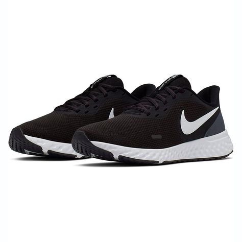 Vivi Fashion, Nike Revolution 5, Dr Wardrobe, Tenis Vans, Cushioned Running Shoes, Runners Shoes, Black Nike Shoes, Nike Shoes For Sale, Lightweight Running Shoes