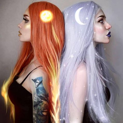 Sun And Moon Tarot, Red Wigs, Straight Lace Front Wigs, Synthetic Lace Front Wigs, Gothic Outfits, Dark Beauty, Ginger Hair, Womens Wigs, Wigs For Black Women