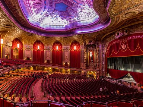 From Art Deco stunners to modernist treasures, these are the NYC spaces that take our breath away. Theater Concept Art, Riceboy Sleeps, Theater Architecture, Majestic Theatre, Theatre Interior, Dubai Skyscraper, A Night At The Opera, Structure Architecture, Concert Hall