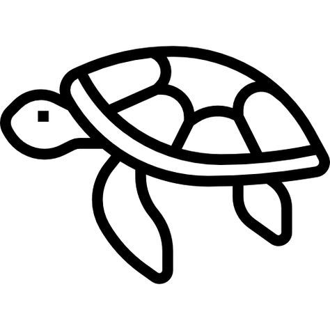 Turtle Easy Drawing, Technical Swimwear, Turtle Icon, Turtle Image, Printable Flower Coloring Pages, Turtle Images, Cricut Stencils, Taehyung Fanart, Animal Illustrations