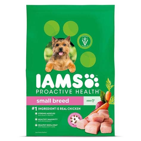 Iams Dog Food, Chicken Whole, Toy Dog Breeds, Dog Food Brands, Food Chicken, Healthy Dog Food Recipes, Whole Grains, Best Dog Food, Link Click