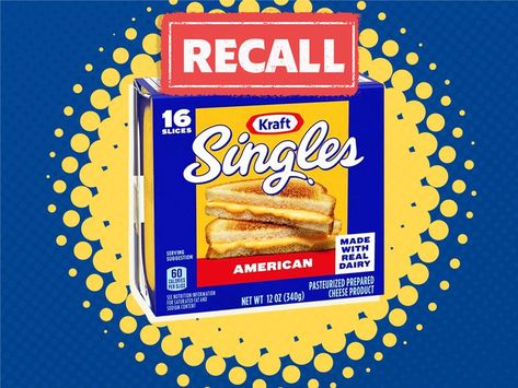 Kraft Heinz Is Recalling Over 80,000 Cases of Kraft Singles Cheese Slices Kraft Singles, Cheese Packaging, Wrapping Machine, Kraft Heinz, American Cheese, Nutrition Information, Saturated Fat, The Details, Cheese