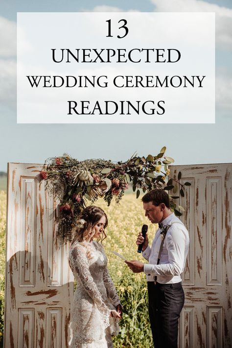 Wedding Readings From Literature, Ceremony Readings, Wedding Reading, Wedding Ceremony Readings, Wedding Prayer, Wedding Ceremony Script, Wedding Readings, Wedding Ceremony Ideas, Wedding Poems