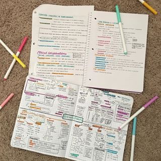 Or draw handy diagrams to go along with all the text. | 20 Study Notes That Are Too Pure For This World Studying Inspiration, Studying Tips, Study Stuff, College Notes, Study Place, Study Organization, Notes Organization, Pretty Notes, Notes Inspiration