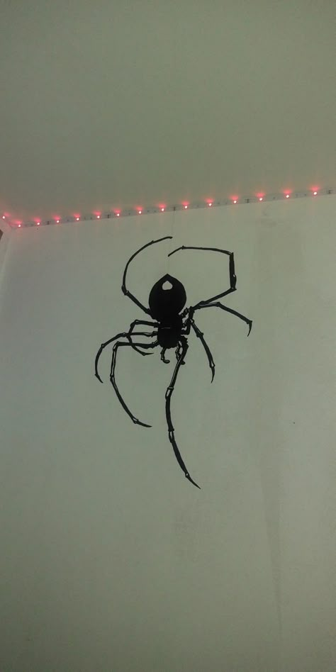 Door Drawing Ideas Bedroom, Small Wall Painting Ideas, Wall Drawing Ideas Bedroom, Small Wall Painting, Idea For Wall, Wall Drawing Ideas, Bedroom Art Painting, Spider Wall, Spider Drawing