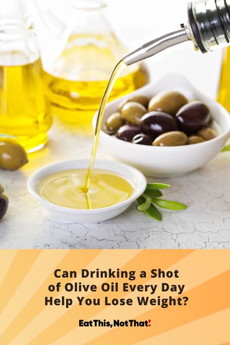 In recent years, olive oil has gained attention not only for its culinary uses but also for its health benefits. The rise in the popularity of the Mediterranean diet, which encourages replacing butter with healthy fats like olive oil, has led to a boom in the production of various olive oil brands. But can drinking a shot of olive oil daily help you lose weight? Olive Oil Shots, Empty Calorie Foods, Olive Oil Uses, Drinking Olive Oil, Olive Oil Benefits, Olive Oil Brands, The Mediterranean Diet, Homemade Salads, Homemade Salad Dressing