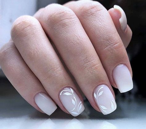 Nagellack Trends, Short Nails Art, French Acrylic Nails, Nail Art Wedding, Bride Nails, Spring Makeup, Pretty Nail Art, Trendy Nail Design, Bridal Nails