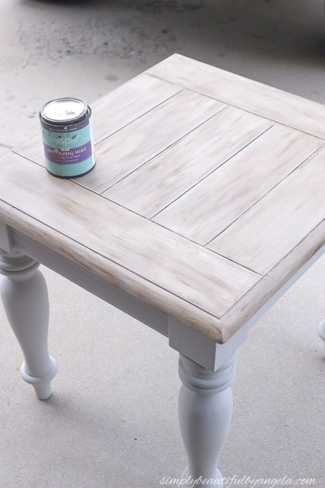 Giving an Old Coffee Table a New Life | Simply Beautiful By Angela Upcycling Coffee Table, Annie Sloan Coffee Table, Painting Coffee Tables, White Distressed Coffee Table, Painting Coffee Table, Chalk Paint Brands, Chalk Paint Coffee Table, Happy Thanksgiving Eve, French Provincial Dresser Makeover