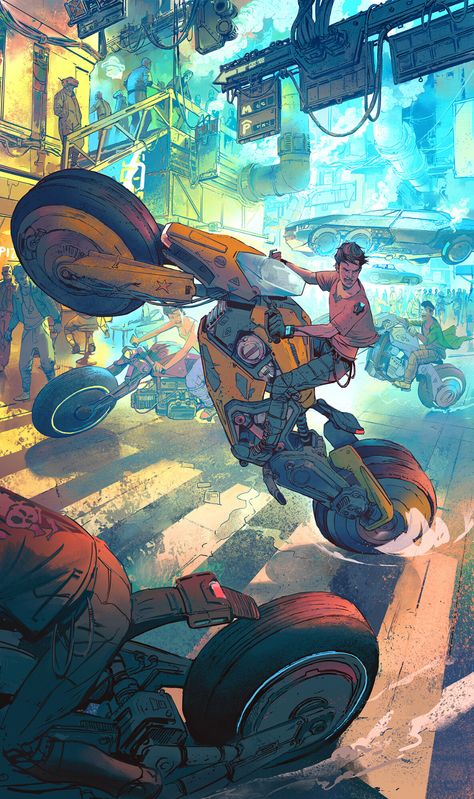 Cyberpunk X Steampunk, Robot Concept Art Cyberpunk, Cyberpunk Comic, Steampunk Concept, Cyberpunk Universe, Cyberpunk Theme, Cyberpunk Genre, Retro Cyberpunk, Cyberpunk Games