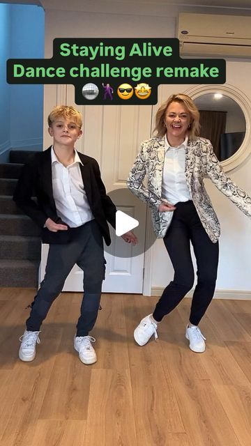 Dancer, choreographer, family performer 👩‍👦‍👦 on Instagram: "This classic dance challenge is still so much fun 🤩.
.
Thank you for requesting a remake, and thank you @itsslavik for creating such fun choreography! 
.
Our most requested 70’s song too! 
.
Keep dancing!
.
.
.
.
#dance #disco #dancechallenge #foryou #fyp #nz #newzealand" 70s Dance, Disco Dancing, Classic Dance, Dance Challenge, Disco Dance, Staying Alive, Dance Moves, Dancing, Dancer