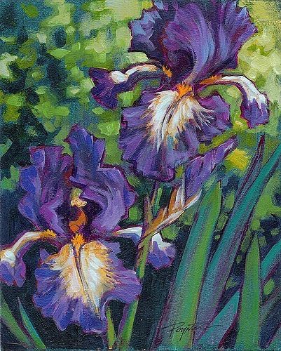 Abstract Iris Painting, Iris Painting Acrylic, Iris Flowers Painting, Iris Flower Painting, Iris Paintings, Lavender Drawing, Iris Art, Iris Painting, Flower Art Drawing