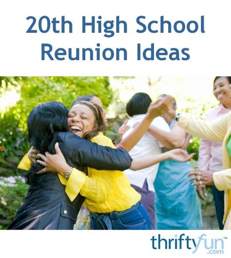 This guide is about 20th high school reunion ideas. Planning a way celebrate this anniversary after so many years, and to easily recognize your classmates can be fun. School Reunion Ideas, High School Reunion Ideas, Reunion Checklist, High School Reunion Planning, Class Reunion Planning, 50th Class Reunion Ideas, Class Reunion Invitations, Family Reunion Activities, 10 Year Reunion