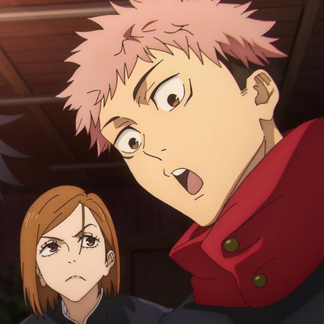 Yuji And Nobara, Yuji Nobara, Jujutsu Kaisen Season 2, Yuuji Itadori, Jujutsu Kaizen, Secret Organizations, Itadori Yuji, Jujitsu Kaisen, Anime Jujutsu Kaisen