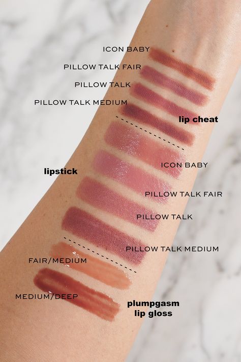 Charlotte Tilbury Pillow Talk, Sephora Haul, Violet Grey, Good For Her, Holiday Glam, Plumping Lip Gloss, Skin Foundation, Pillow Talk, Natural Lips