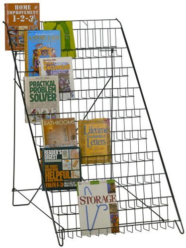 Open Shelf Unit For Literature Book Display Shelves, Bridal Show Booths, Book Display Stand, Book Display Shelf, Floor Easel, Black Rack, Book Rack, Market Display, Pharmacy Design