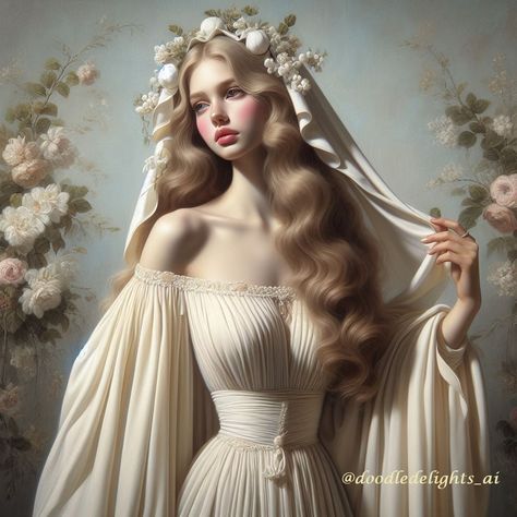 1700 Hairstyles Woman, 1700 Hairstyles, Blonde Hair Characters, Portland Wedding Venues, Regency Era Fashion, Blonde With Pink, Pose Fotografi, Fancy Wedding Dresses, Chinese Art Girl