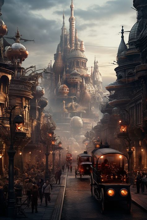 Steam Punk Castle, Aetherpunk Aesthetic, Steampunk Aesthetic City, Steampunk Aesthetic Dark, Steam Punk City, Steampunk Castle, Steampunk Village, Steam Punk Aesthetic, Steampunk World