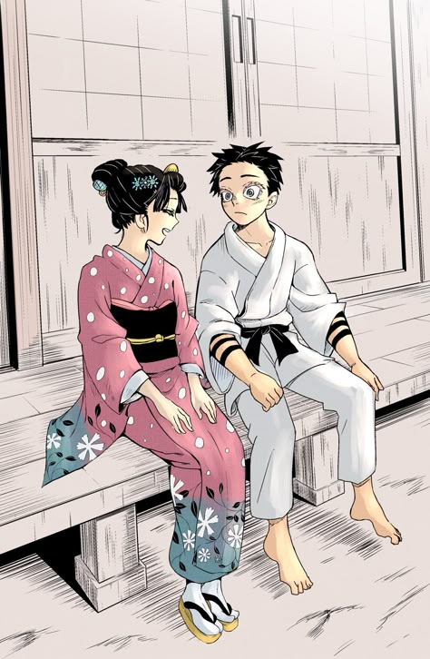 Hakuji And Koyuki, Hakuji X Koyuki, Zodiac Signs Pictures, Demon Hunter, Anime Nerd, Demon Art, Cute Anime Profile Pictures, Manga Pages, My Hero Academia Episodes