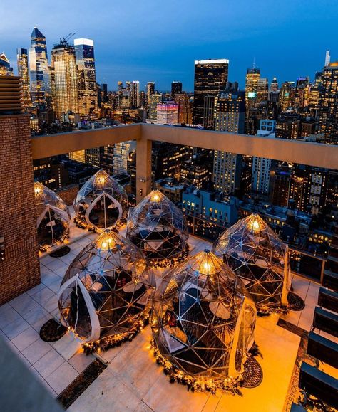 Travel New York City on Instagram: “Are you looking for a one-of-a-kind dining experience? Take your date in an igloo! ♥ ⠀ ⠀ 📸: @nybucketlist” Travel New York, Plastic Glasses, Winter Time, Dining Experience, Dining Experiences, Great Places, See Photo, Special Events, Sydney Opera House