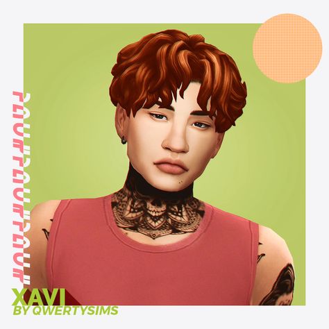 Tumblr K Pop Boys, Sims 4 Curly Hair, Sims 4 Hair Male, Pelo Sims, Wavy Hair Men, Sims 4 Game Mods, Sims 4 Mm Cc, Sims 4 Mm, Sims Four