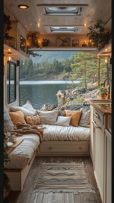 How to Make an RV Interior Feel Cozy in Winter Rv Interior Design, Rv Bathroom, Rv Interior, Bathroom Interior, Rv, Interior Design, Design