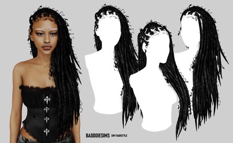 EMY HAIRSTYLE | BADDDIESIMS Sims 4 Body Hair, Sims 4 Black Hair, Sims 4 Cas Mods, Play Sims 4, Free Sims 4, Sims 4 Game Mods, Sims 4 Body Mods, Tumblr Sims 4, Sims 4 Expansions