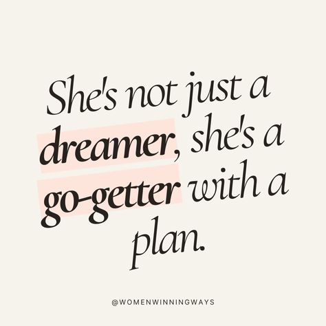 She's a dream chaser! . . . . . . . . . #femaleempowerment #female #femaleentrepreneur #worthit #shesthebest #girlboss #mindset #womensupportingwomen #womenempowerment #women #womanpower #independentwoman #quote #quoteoftheday #quotesforher #quotesforsuccess #quotesforwomen She Is Beauty She Is Grace, Go Getter Aesthetic, Boss Mom Aesthetic, Go Getter Quotes, Queens Quotes, Manifestation Mindset, Nubian Goddess, 2024 Photo, Lady Quotes