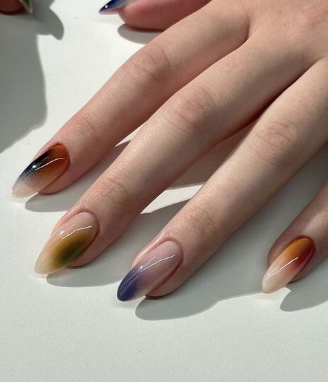 Nature Nails, Nyc Nails, September Nails, Minimal Nails, Minimalist Nails, Manicure Y Pedicure, Fire Nails, Dream Nails, Funky Nails