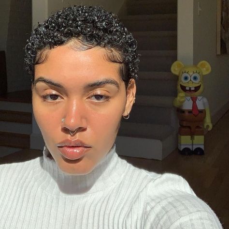 Black Short Hair Styles African American, Hair 4c Natural, Natural Hair 4c, Protective Styles For Natural Hair, Twa Hair, Big Chop Hairstyles, Big Chop Natural Hair, Twa Styles, Finger Waves Short Hair