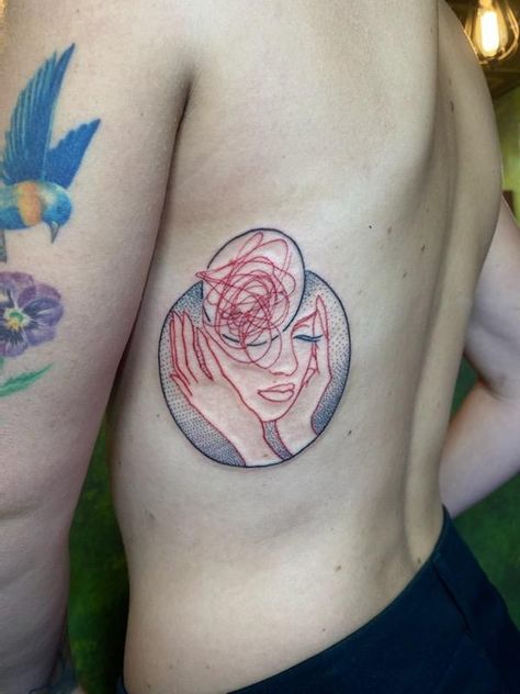 Done by Hayden Earley @ bleeding hearts Sandpoint ID Tattoos 2024, Health Tattoo, Watercolor Tattoo, Tattoos, Health