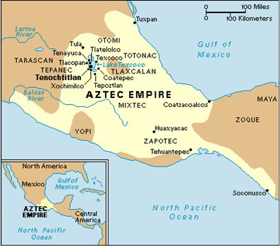 Political boundaries - Five major cities of the Aztec Empire were Tenochtitlan, Tuxpan, Huaxyacac, Tehuantepec, and Coatzoalcos. Ancient Mesoamerica, Megalithic Structures, Ancient Empires, Columbian Exchange, Triple Alliance, History Questions, Aztec Empire, Mexico Map, Spanish Conquistador