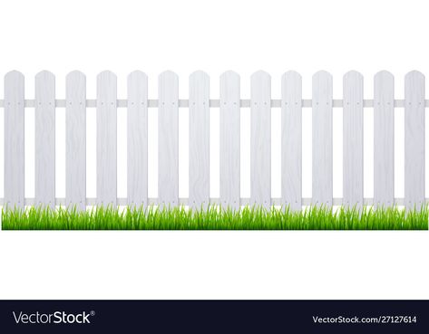 White Fence Garden, White Garden Fence, Hot Air Balloon Clipart, Building Silhouette, Fence Signs, Mobile Restaurant, Doll Drawing, Balloon Clipart, White Fence