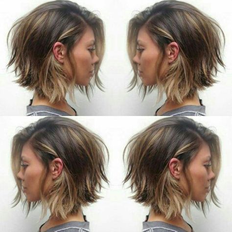 Pretty right.👸💁🐼��💁 My Best Self, Choppy Bob Hairstyles, Super Short Hair, Bob Hairstyles For Fine Hair, Penteado Cabelo Curto, Mid Length Hair, Hair Color Dark, Short Bob Hairstyles, Medium Length Hair Cuts