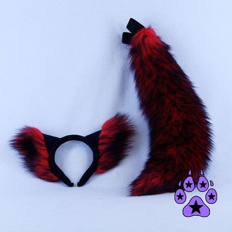 Wolf Ears And Tail, Fox Ears And Tail, Cat Ears And Tail, Fox Costume, Wolf Costume, Cat Ear Headband, Wolf Ears, Dog Ears, Cat Ears Headband