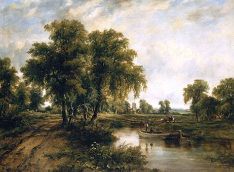 Dedham Vale, Landscape Painting, Landscape Art, Landscape Paintings, Fishing, Art Painting, Quick Saves, Art