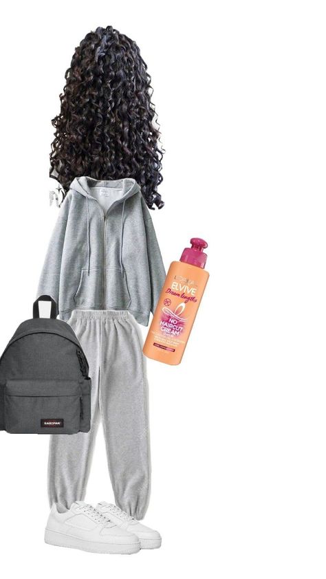 Curly Hair Leave In Conditioner, School Outfits For Middle School, Cute School Outfits For Middle School, Hair Leave In Conditioner, Outfits For Middle School, Lazy Girl Outfits, Cute School Outfits, Middle School Outfits, Lazy Girl