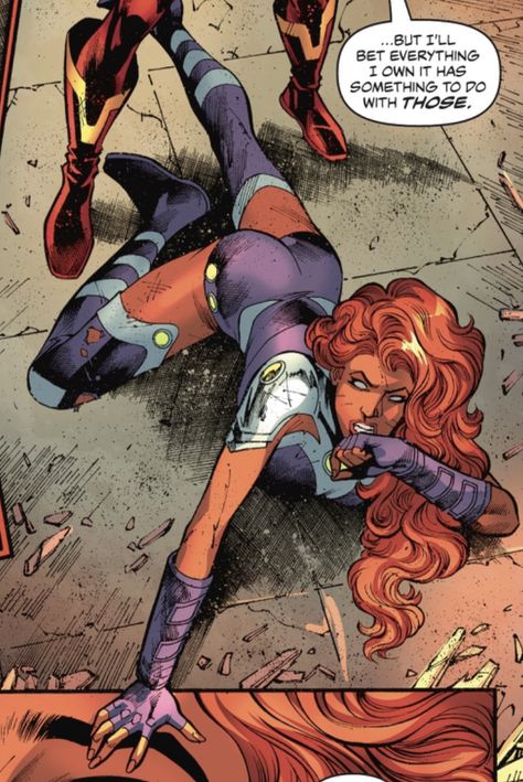 Starfire Injustice 2 Costume, Blackfire Dc Comics, 80s Starfire, Koriand'r Starfire, Starfire Costume, Starfire Comics, Starfire Dc, Titans Dc, Dc Fanart