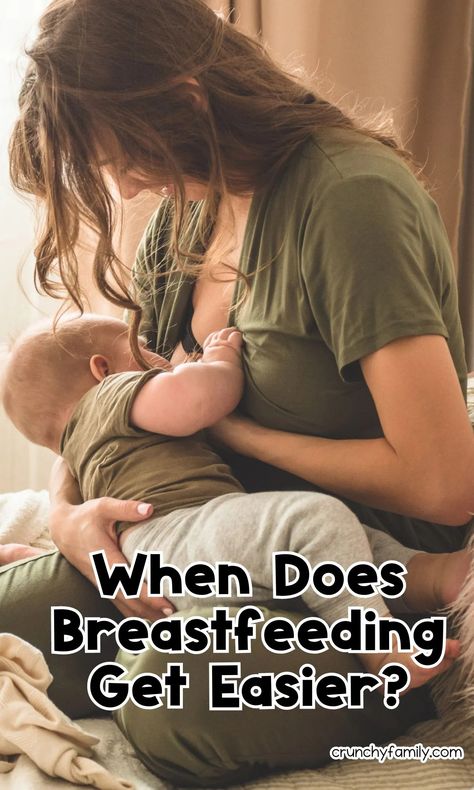 When Does Breastfeeding Get Easier? - Crunchy Family Weaning Schedule, Weaning Breastfeeding, Breastfeeding Benefits, Baby Care Essentials, Exclusive Breastfeeding, Stopping Breastfeeding, Breastfeeding Essentials, Breastfeeding Positions, Newborn Mom