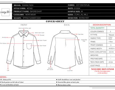 Men Shirt Technical Drawing, Shirt Tech Pack, Oxford Shirt Men, Tech Pack, Illustration Fashion Design, Illustration Fashion, Technical Drawing, Oxford Shirt, Fashion Fashion