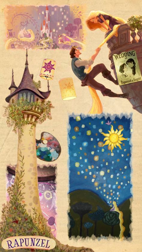 #tangled #tangledmovie #disney #rapunzel #tangledaesthetic #rapunzelsflower #rapunzelandeugene #flynnrider Rapunzel's Tangled Adventure Fanart, Rapunzel Aesthetic Drawing, Tangled Themed Room, Tangled Rapunzel Wedding, Tangled Illustration, Rapunzel Illustration, Rapunzel Poster, Rapunzel Aesthetic, Tangled Art