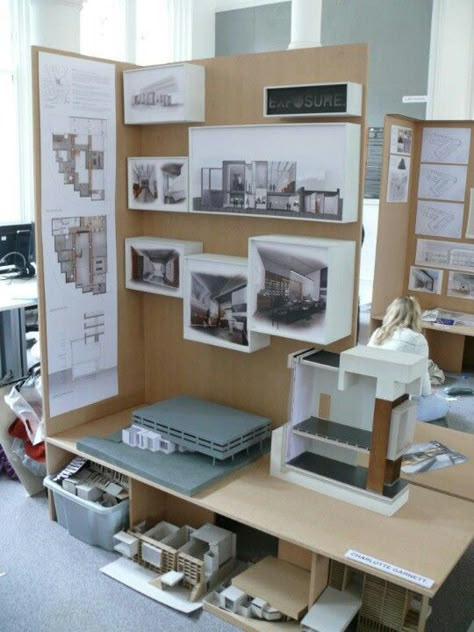 Architecture Model Exhibition, Architecture Design Presentation, Architecture Presentation Board, Interior Design Presentation, Presentation Layout, Architecture Design Drawing, Layout Architecture, Architecture Model Making, Architecture Student