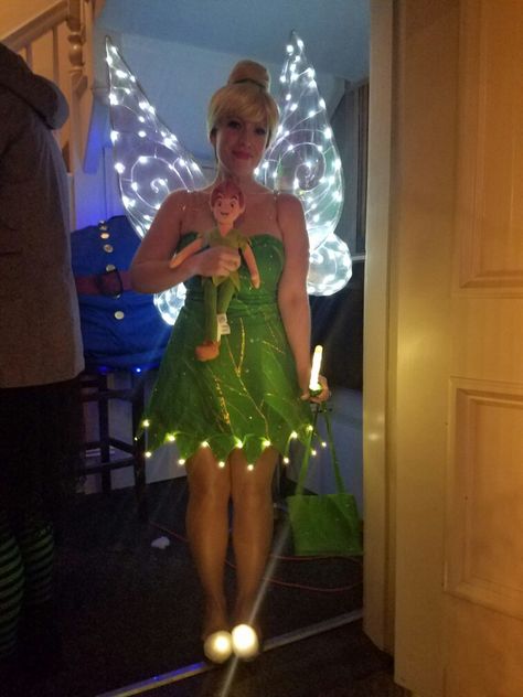 Tinker Bell Costume Women Tutu, Homemade Tinkerbell Costume Women, Tinkerbell Costumes Women, Plus Size Tinkerbell Costume, Tinkerbell Diy Costume, Diy Tinkerbell Costume Women, Tinkerbell Costume Women, Tinker Bell Costume Diy, Tinkerbell Costume Diy