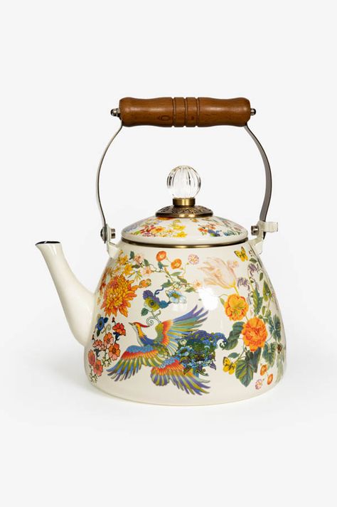 Buy WHITE DREAMER TEA KETTLE Online - Johnny Was Mug And Saucer, Humble Abode, Boho Gifts, Tea Kettle, Johnny Was, Dream Kitchen, The Dreamers, Beautiful Homes, Home Accessories