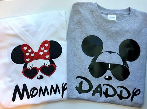 Minnie or Mickey Mouse Mom and Dad shirts or Family Shirts Mickey Mouse Family Shirts, Types Of Families, Mickey Mouse Family, 1rst Birthday, Brothers Sisters, Minnie Party, Fall Yall, Minnie Mouse Birthday Party, Mouse Party