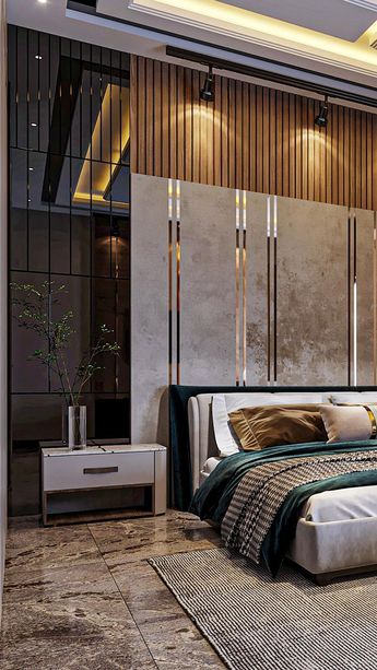 Bedroom Interior Design Modern, Bedroom Design Styles, Unique Bedroom Design, Wall Panels Bedroom, تصميم داخلي فاخر, Interior Design Bedroom Small, Bedroom Interior Design Luxury, Home Door Design, Interior Design Your Home