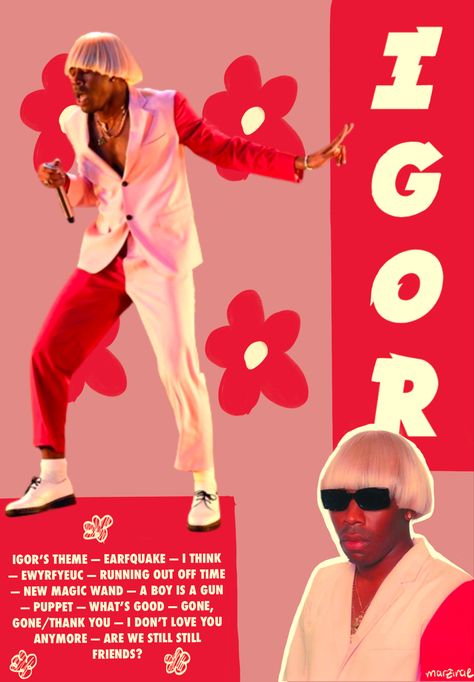 Tyler The Creator Poster Igor, Steve Lacy Poster Print, Vintage Brand Posters, Igor Tyler The Creator Art, Tyler The Creator Wallpaper Igor, Igor Tyler The Creator Poster, Tyler The Creator Igor Wallpaper, Music Poster Design Graphics, Igor Wallpapers