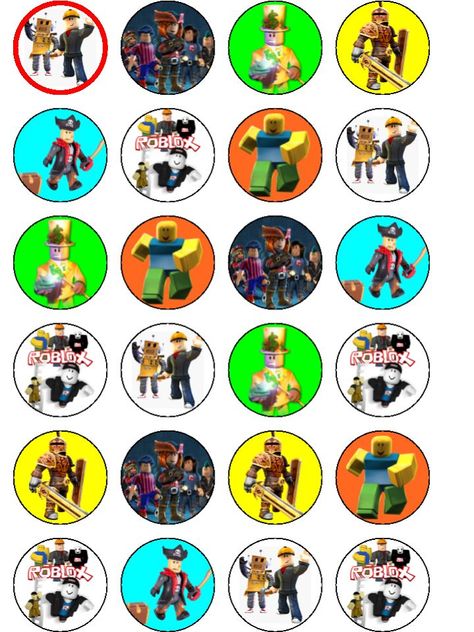 Roblox Cupcake Toppers Free Printables, Roblox Stickers Printable, Lego Movie Characters, Lego Cake Topper, Lego Movie Birthday, Lego Movie Party, Lego Cupcakes, Roblox Birthday Cake, Lego Ninjago Birthday