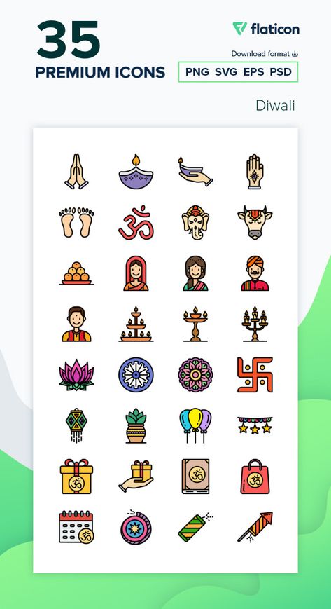 Icon Pack: Diwali | Outline Color Diwali Design, Free Icon Packs, 3d Shapes, Free Icon, Flat Icon, Bullet Journal Inspiration, Icon Pack, Icon Font, Displaying Collections